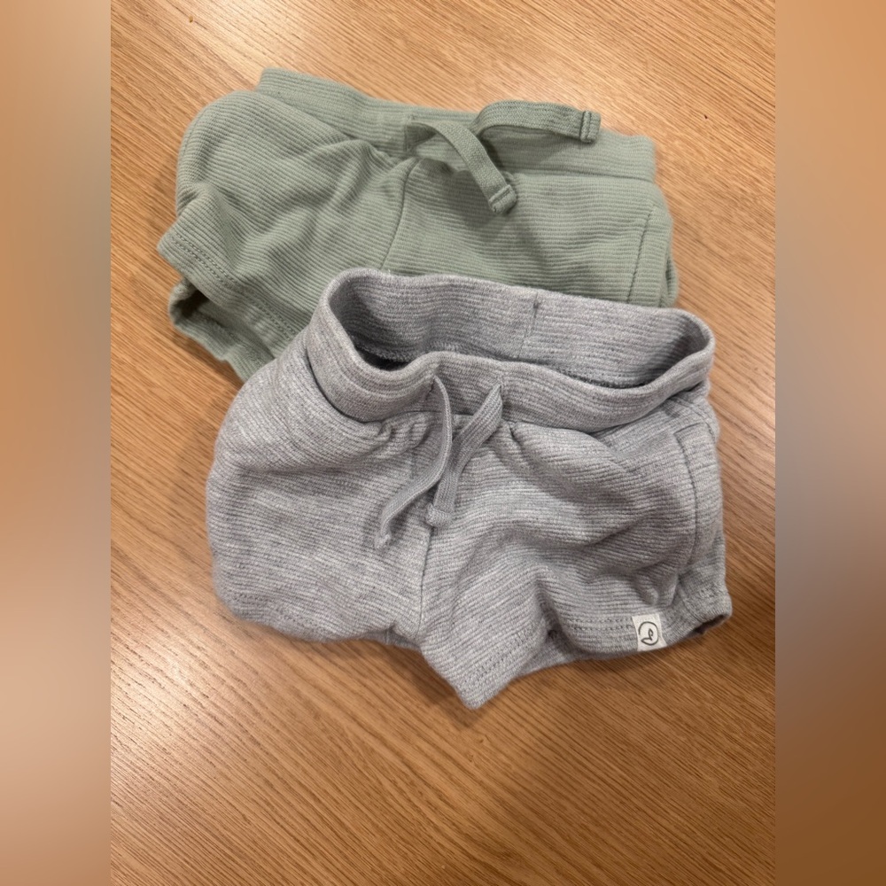 Carter's Green and Gray Kids' Shorts